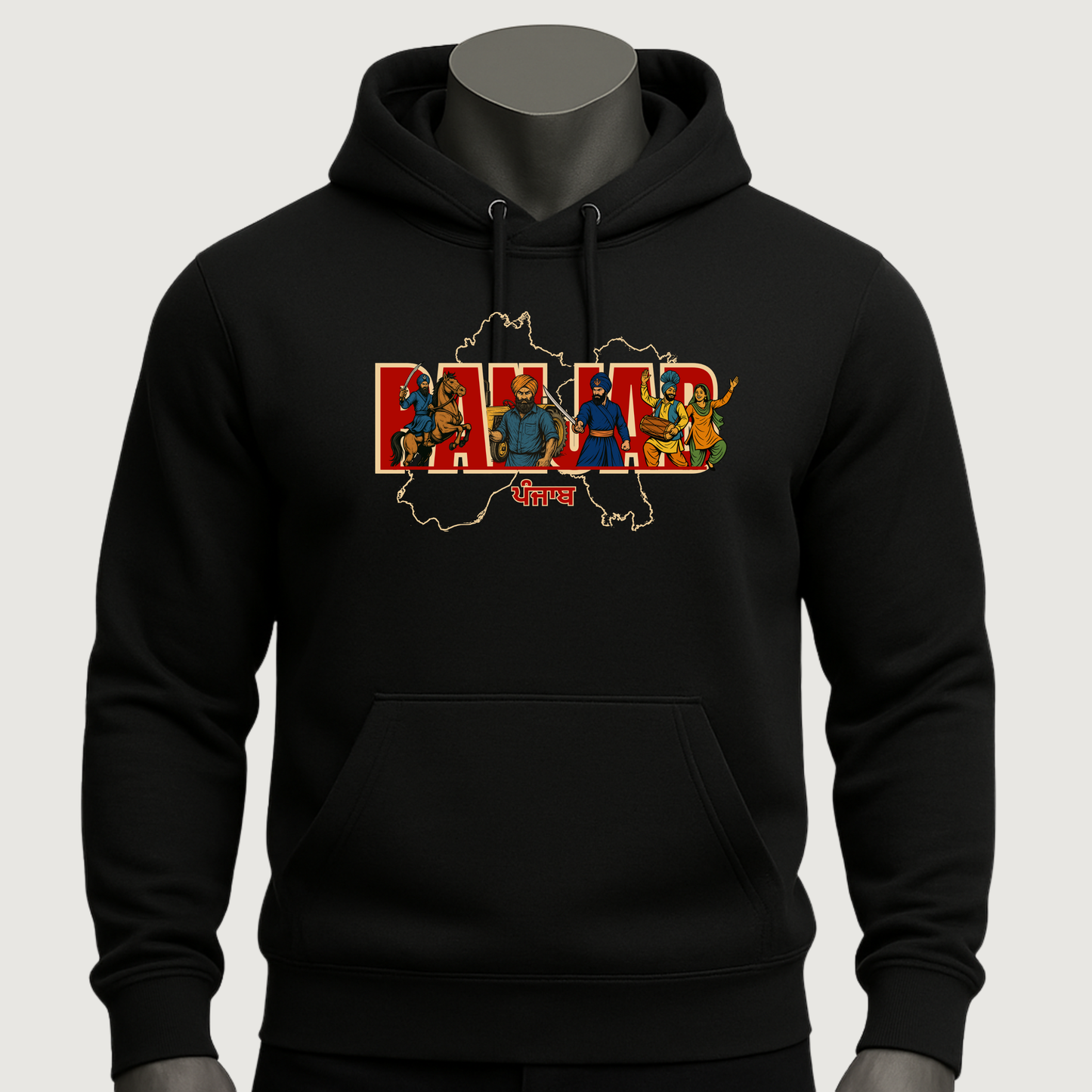 Traditional PANJAB Hoodie